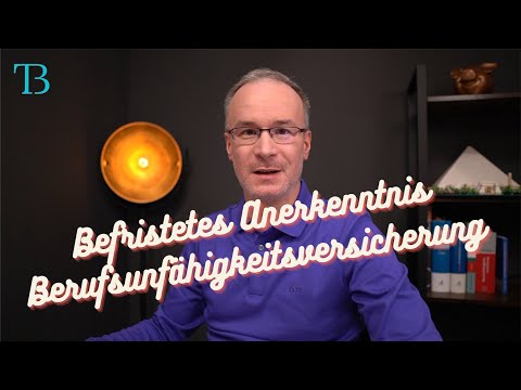 II.15 - Befristetes Anerkenntnis