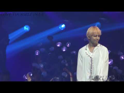180905 BTS RUN V Focus (4K) @ LOVE YOURSELF IN LA