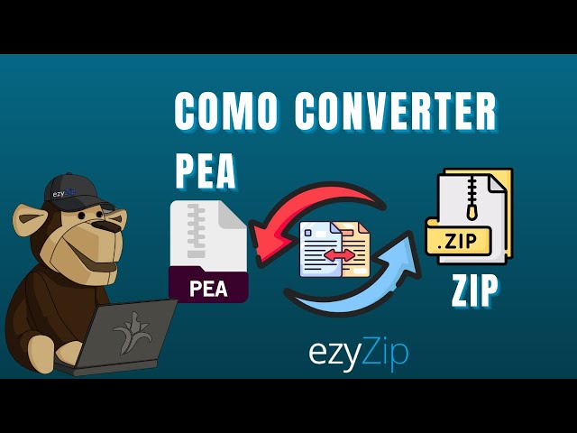 Como Converter PEA para ZIP (Guia Simples)