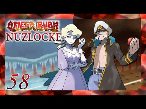 Pokemon OmegaRuby Nuzlocke - Part 58 - "Ice and Dragon" (Vs Glacia and Drake)