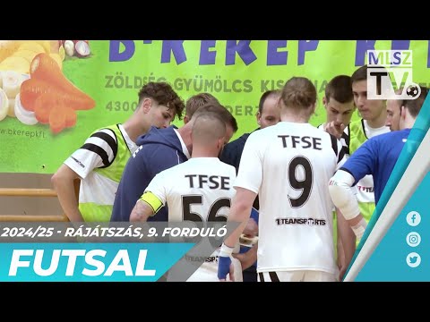 B-KERÉP Nyírbátori SC – TFSE-TENT Budapest | 1-4 | Férfi Futsal NB I | Rájátszás 9. forduló | MLSZTV