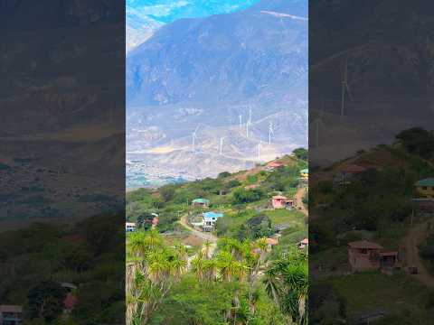 Hermosa vista panorámica desde Lunduma en Santa Isabel