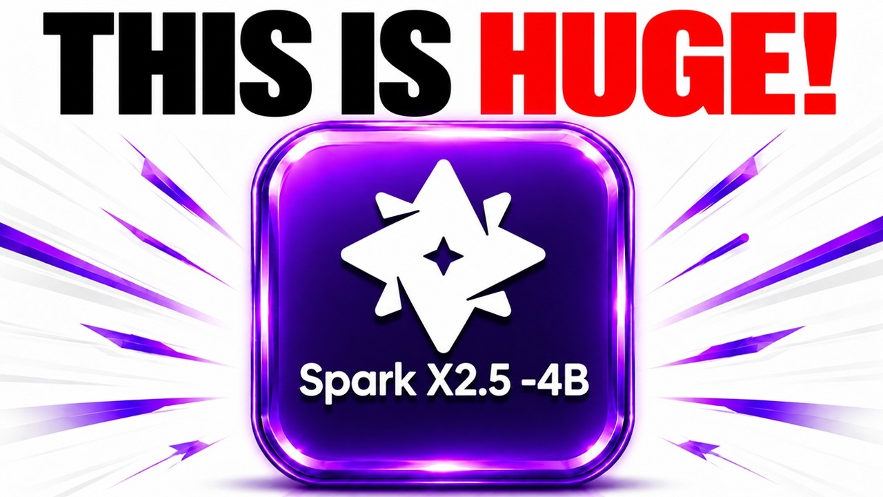 NEW Spark X2.5 -4B is ABSURD! 🤯