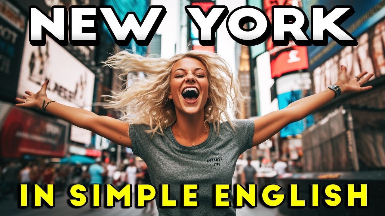 Learn About New York City With Us In English | Simple English | New York Travel