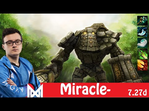 [DOTA 2] Nigma.Miracle- the TINY [OFFLANE] [7.27D]