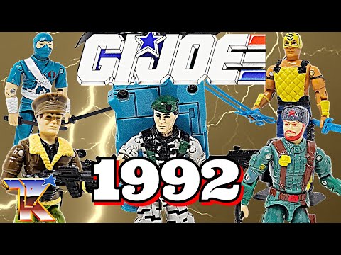History of GI Joe 1992 | Toy Histories: Vintage ARAH Figures & Vehicles | Ninja Force, DEF