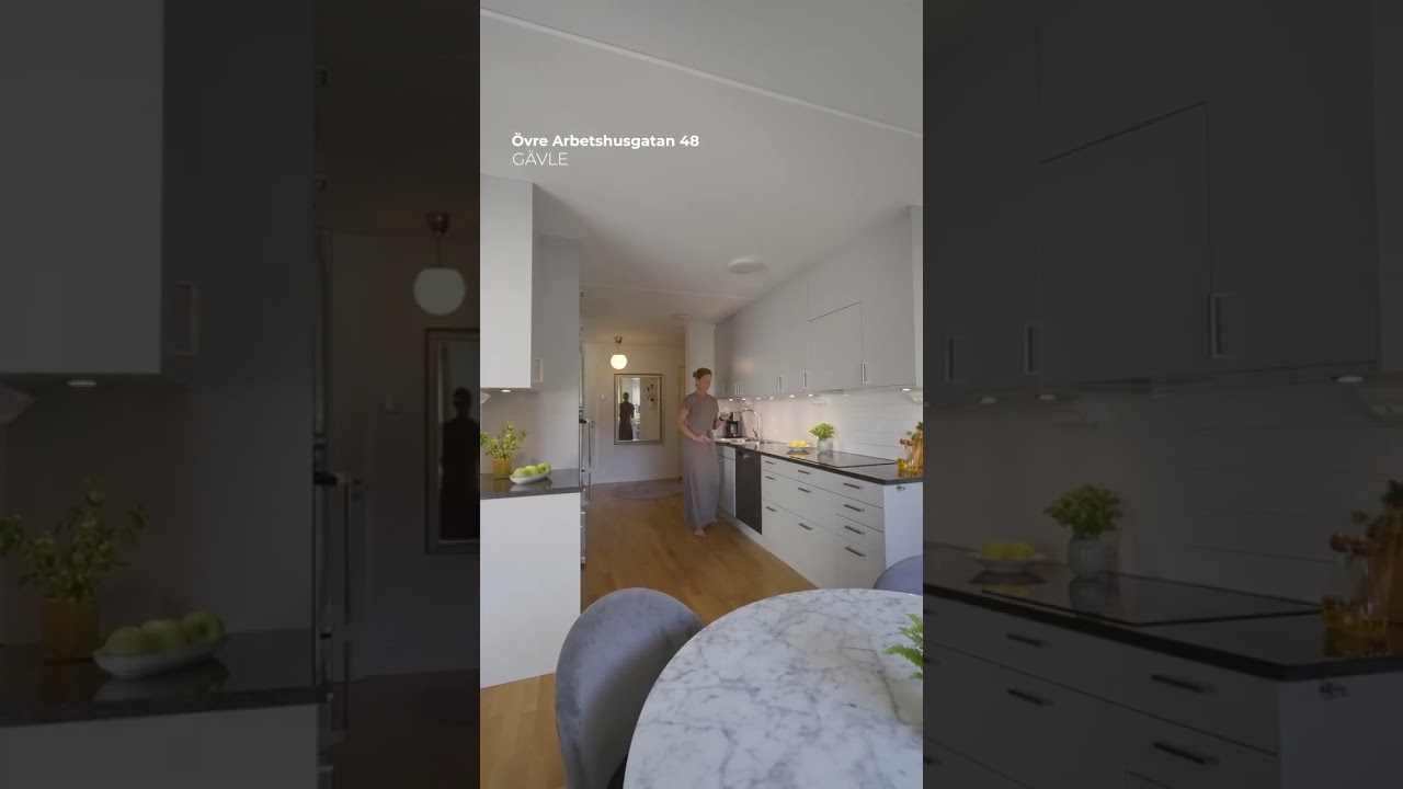 3 rum Lägenhet på Övre Arbetshusgatan 48 Söder Gävle kommun - video