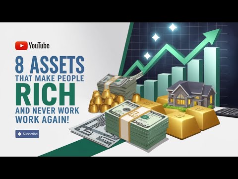 8 Assets That Make People Rich and Never Work Again!   Financial Freedom, Passive Income, Cash Flow