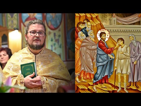 Cum să scăpăm de orbirea sufletească? || Pr. Marius Filip
