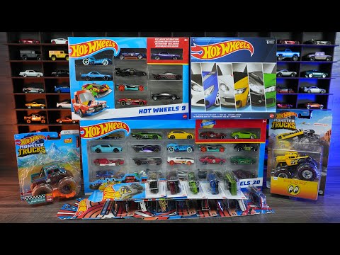 Rapid Unboxing 50 Hot Wheels - 20 Pack,9 Pack, Sets, Singles