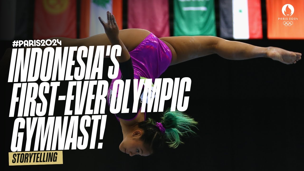 Breaking barriers: Rifda Irfanaluthfi becomes Indonesia's first-ever Olympic gymnast! 🤸🏻🇮🇩