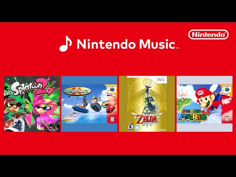 Nintendo Music – Splatoon 2, Super Mario 64 et bien plus ! ?