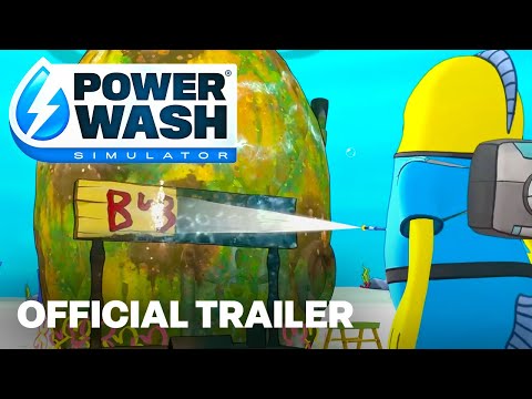 PowerWash Simulator - SpongeBob SquarePants Special Pack Launch Trailer thumbnail