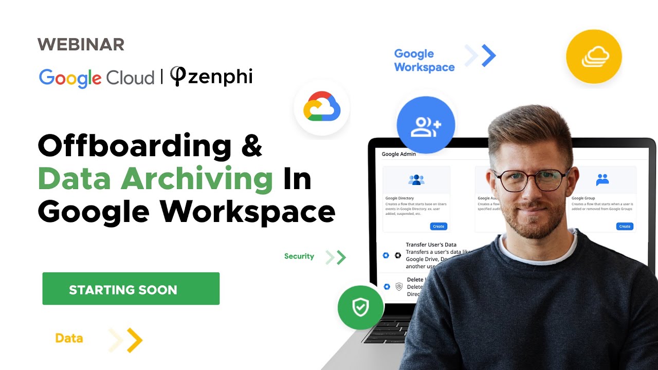 Offboarding and Data Archiving in Google Workspace webinar