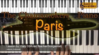 The Chainsmokers – Paris Ft. Emily Warren (Easy Piano Tutorial FREE Sheet Music NEW Song Cover 2017)