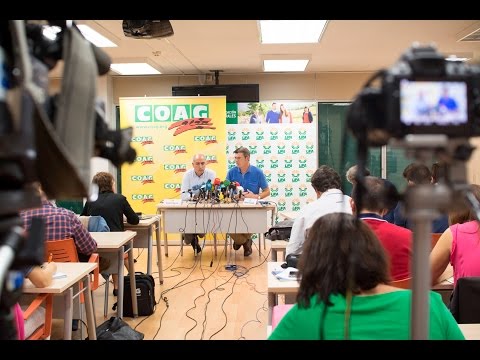 Vídeo de la rueda de prensa