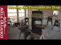 Moving Tools Into The Pole Barn Gutters And Cupola Now On The Barn