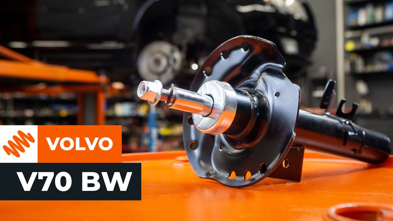 Kuidas vahetada Volvo V70 BW esi-vedruamort – õpetus