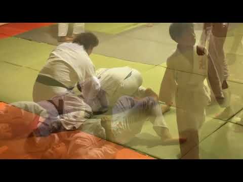 柔道、絞め技！見よう見まねで覚えて裏付けをしてた事をだんだん思い出してきたので披露(^^)毛呂道場byてる先生(H30.11.21)