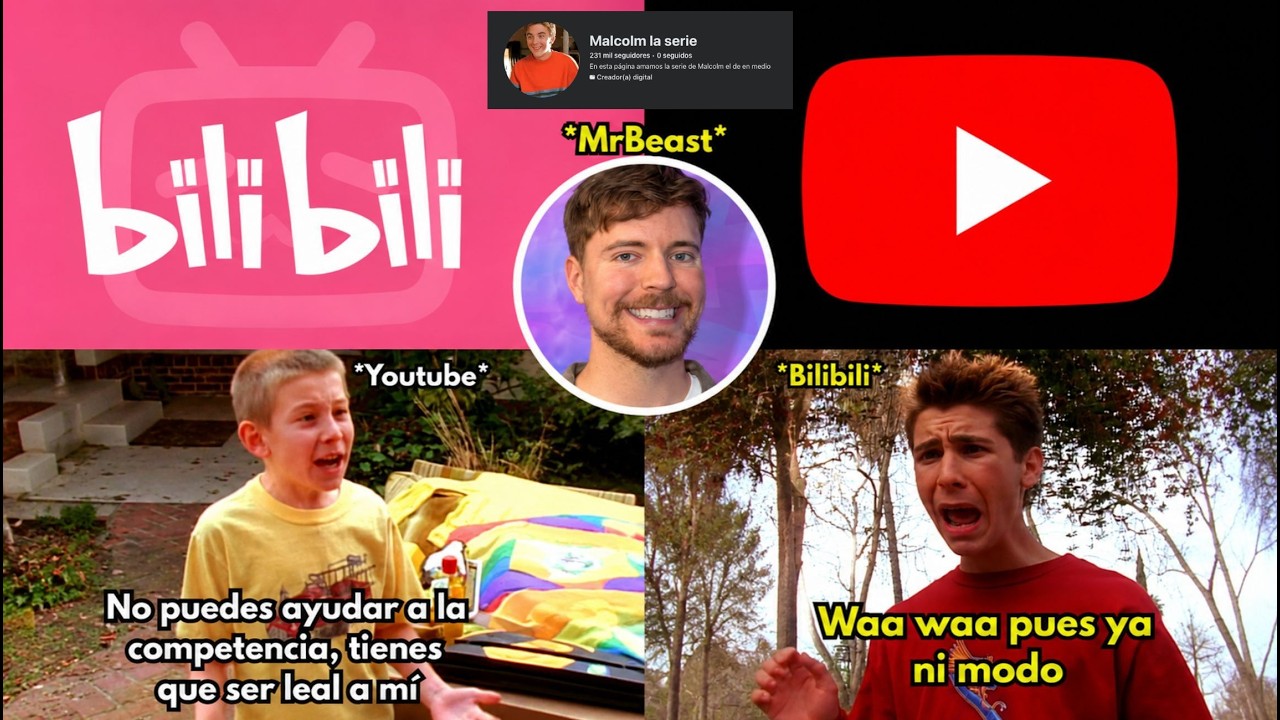 MR BEAST TRAICIONÓ a YOUTUBE y se va con BILI BILI? YOUTUBE ha CAÍDO?