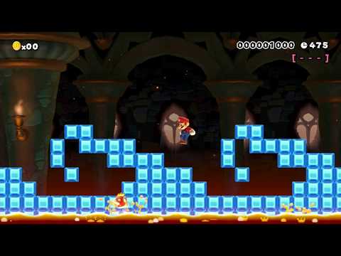 Frostflame ⚡️ by BlueIndigo ⚡️ Super Mario Maker Raw Gameplay