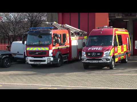 Mossleys Wildfire Unit And Pump Turnout- Greater Manchester Fire And Rescue Service