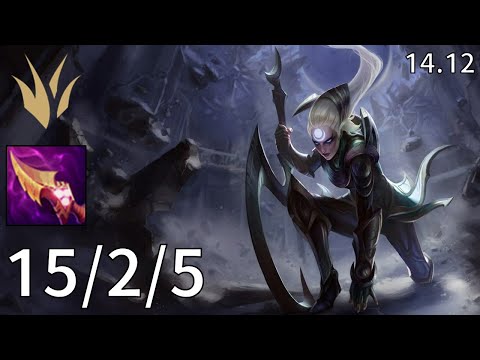 Diana Jungle vs Kha'Zix - EUW Diamond | Patch 14.12