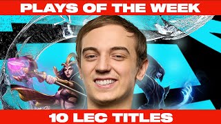 [閒聊] lolesports Plays of the Week