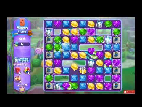 Wonka's World of Candy Level 176 NO BOOSTERS - A S GAMING