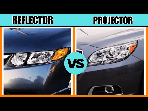 Projector vs Reflector Headlights: What's the Real Difference?🚘