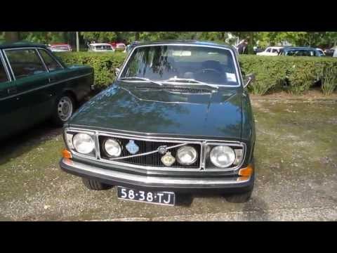 Volvo 144 sedan 1972 with GT accessories walkaround @ classic car event 2013