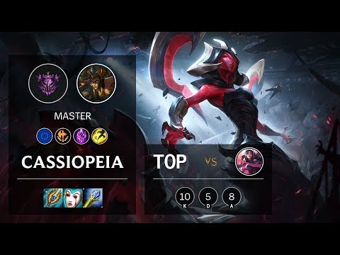 Cassiopeia Top vs Irelia - EUW Master Patch 10.11