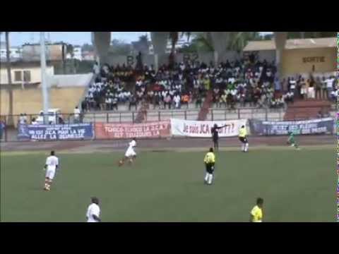 Resume du match de la 2e journee de la superdivision asec jcat