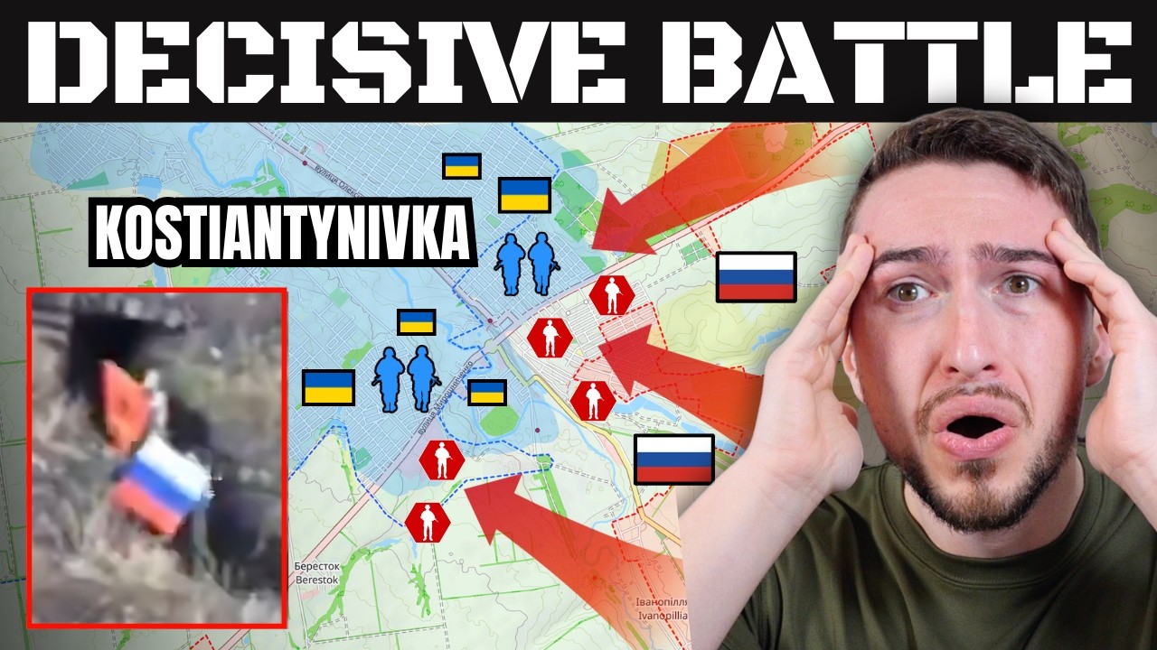 Russia KNOCKS Ukraine Back in Kostiantynivka