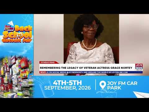 Remembering the legacy of Veteran actress Grace Nortey.