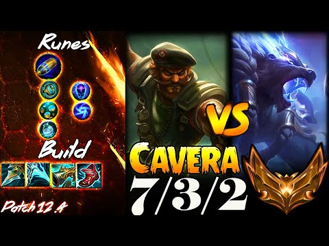[ Cavera ] Gangplank vs Volibear Top - Season 12 - Gold II