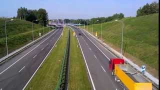 preview picture of video 'Autostrada A1 otwarta 23.05.2014 Świerklany - Mszana'