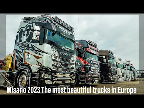 MISANO 2023 Weekend del Camionista Custom Trucks/Camion Decorati Trucks Show Misano Truck 2023