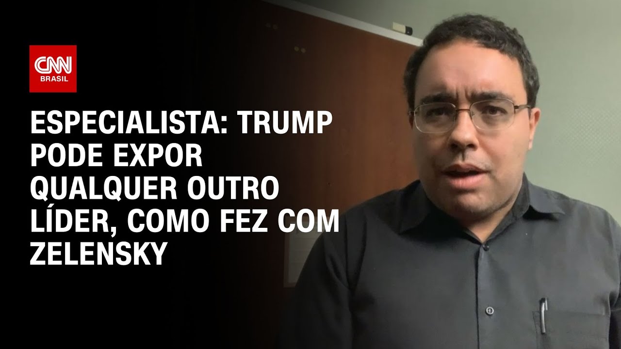 Especialista: Trump pode expor qualquer outro líder, como fez com Zelensky | CNN 360°