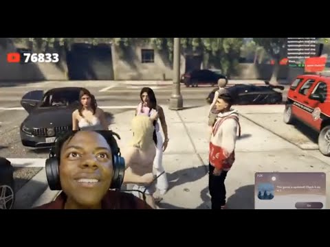 IShowSpeed Plays GTA RP Again *FUNNY*