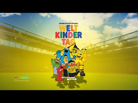 BVB x Sesamstraße I Gemeinsam zum Weltkindertag