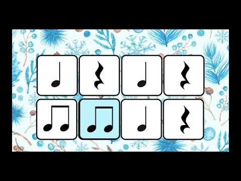 Winter Wonder || Rhythm Play-Along || Quarters & Eighths