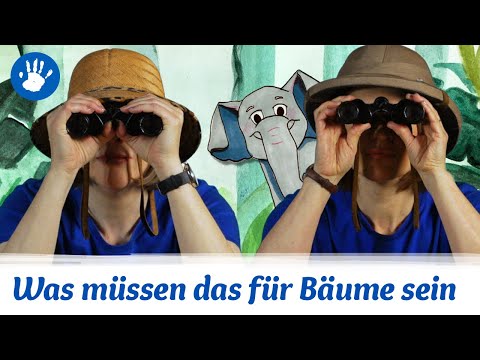 Kinderlied mit Gebärden: "Was müssen das für Bäume sein?" HowTo: lautsprachunterstützend Gebärden
