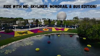 Ride W/Me: Skyliner, Monorail & Buses Edition!  Topolino’s Terrace To The Typhoon Lagoon Wave Pool
