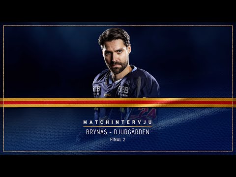 Djurgården Hockey: Youtube: Matchintervju | Ludvig Rensfeldt efter final 2