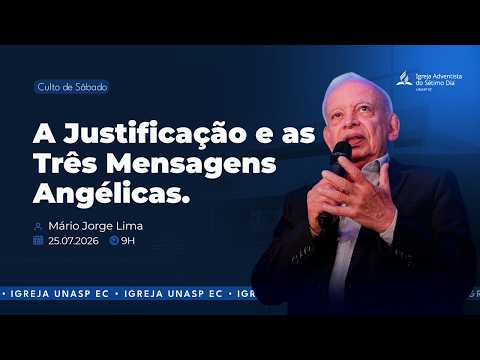 🔵 A Justificação e as Três Mensagens Angélicas | Mário Jorge Lima