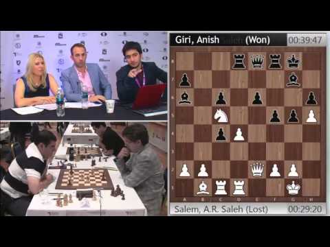2013 World Cup - Analysis - S.R Saleh Salem vs Anish Giri