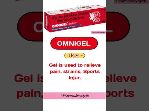 Omnigel pain relief cream, 20 gram
