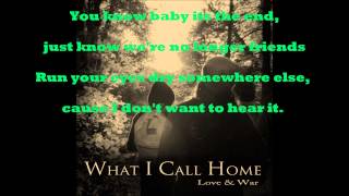 Hard Feelings -- What I Call Home