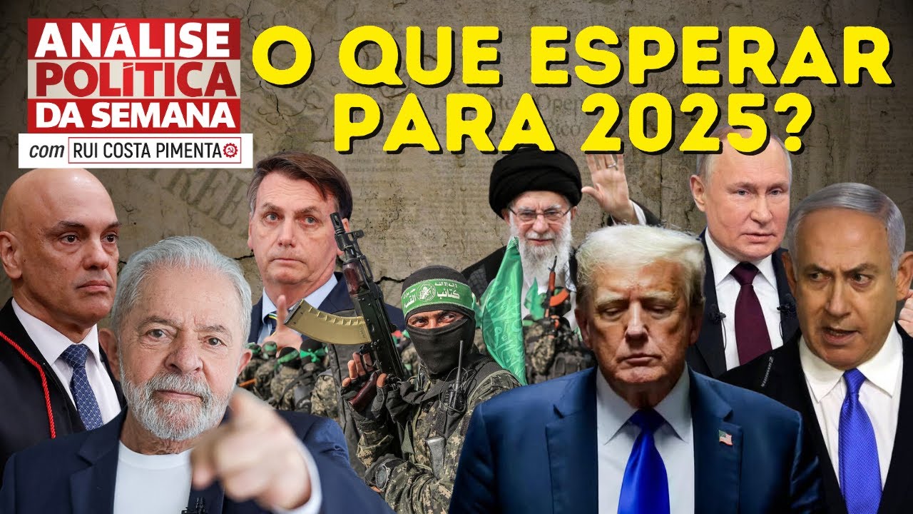 O que esperar para 2025? - Análise Política da Semana, com Rui Costa Pimenta - 4/1/25